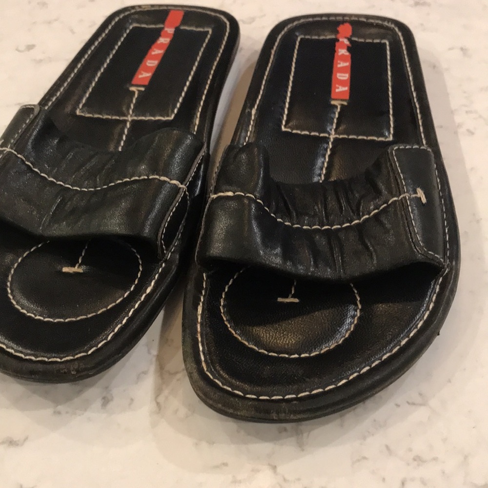 Vintage Prada Sport Slides - Size 6.5 - Picture 2 of 10
